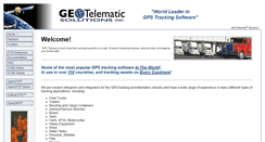 Desktop Screenshot of geotelematic.com